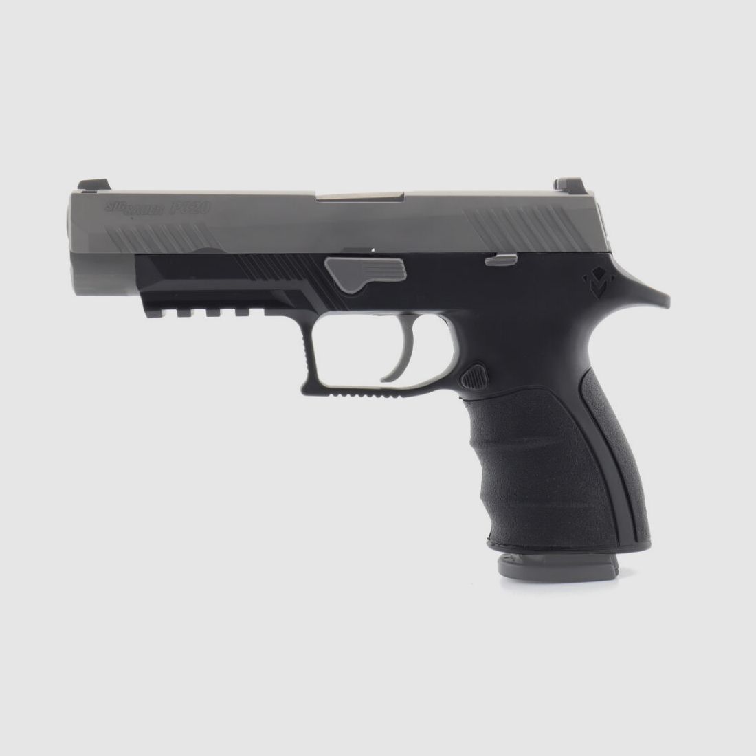 MIRZON Griffstück / Griffmodul Enhanced Black für Sig Sauer P320 Pistole