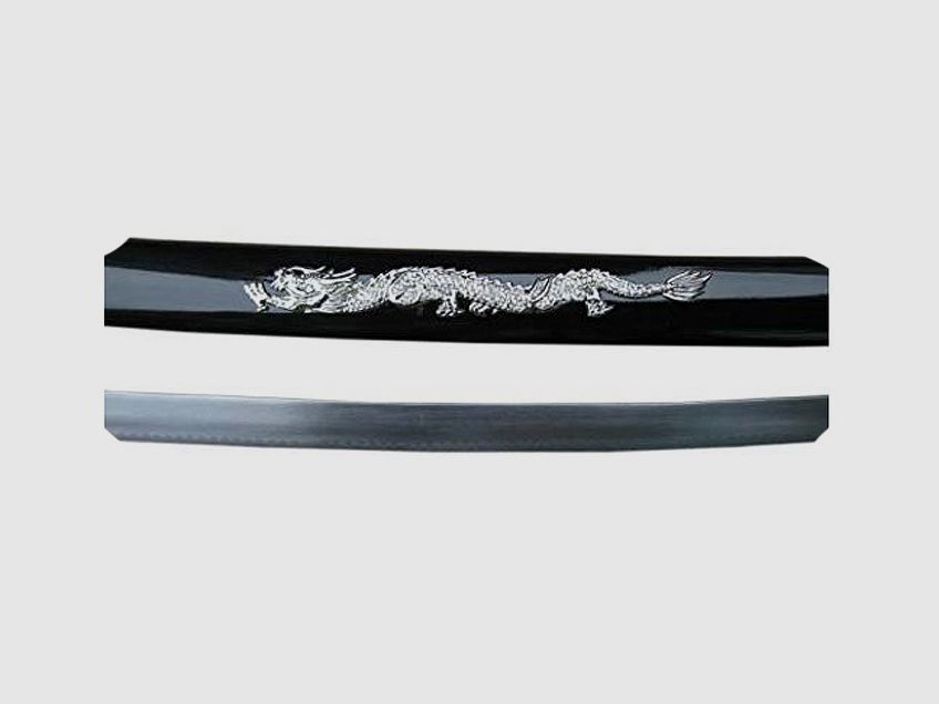 Katana Dragon czarny z Saya, zdjęcie 3 z 3