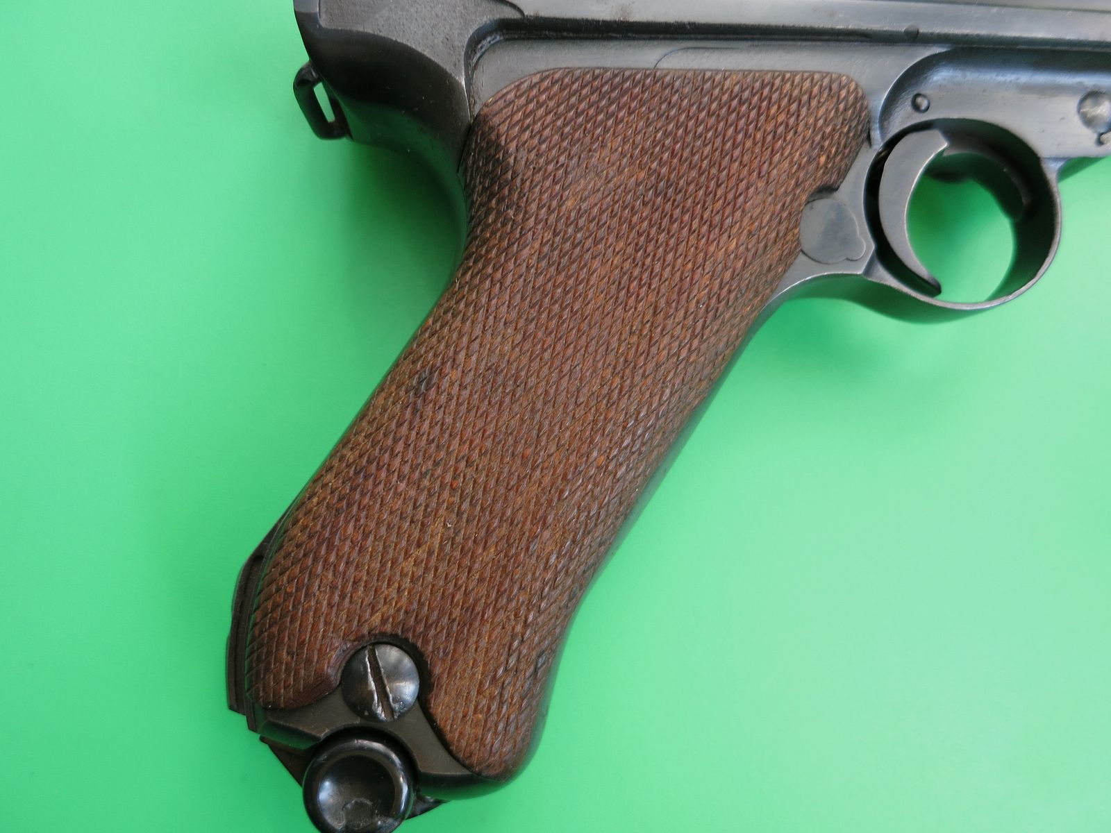 Mauser Oberndorf 42 byf 1937, Pistole 08 P08, 9 mm Luger, WaA, überarbeitet!     #78