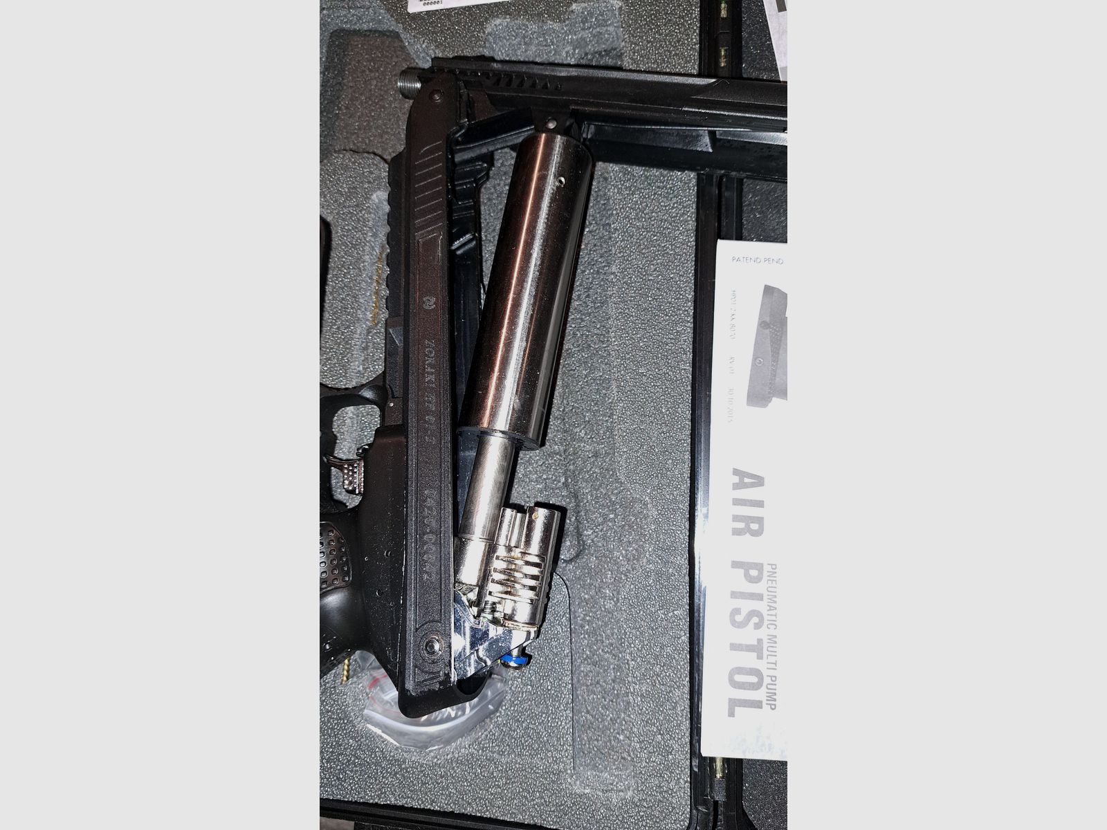 Zoraki HP01 4.5mm with silencer thread