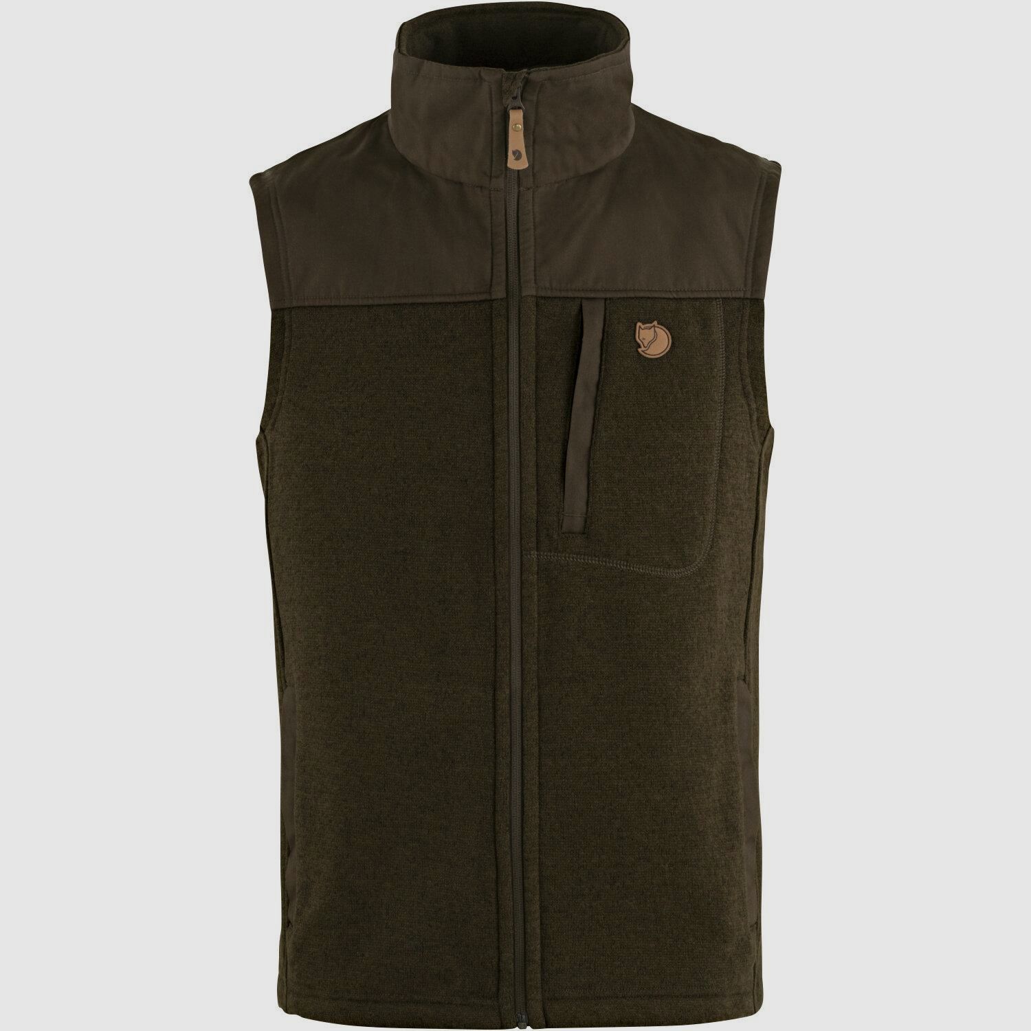 Singi Buck Fleece Vest M Herren (Dark Olive)