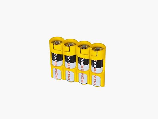 Support de batterie Storacell - Jaune - AA