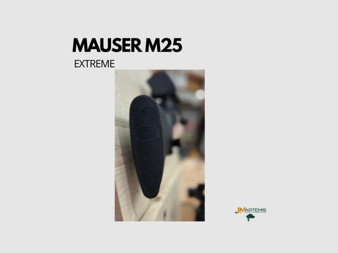 LA MAUSER M25 EXTREME AVEC LUNETTE MINOX RS4 2.5-10x50, image 7 sur 7
