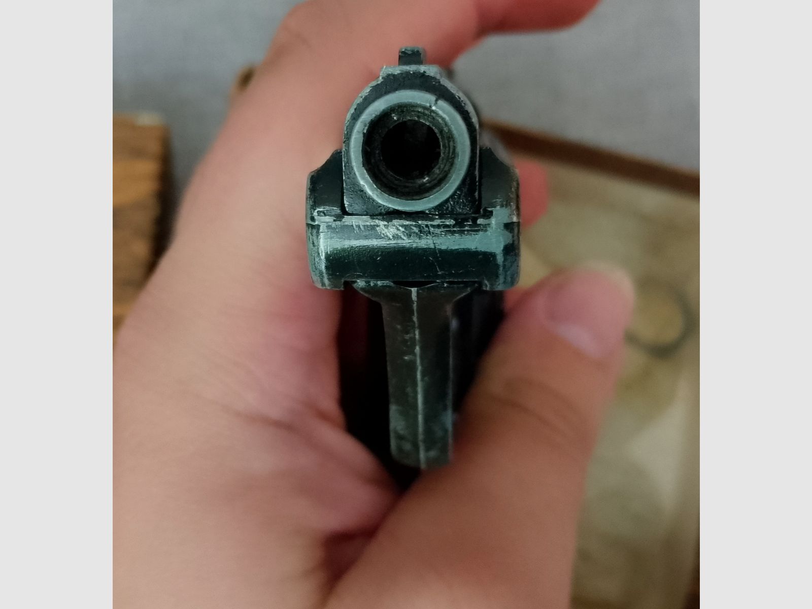 Seltene ME 8 Detective 8mm Knall im PTB 100/2
