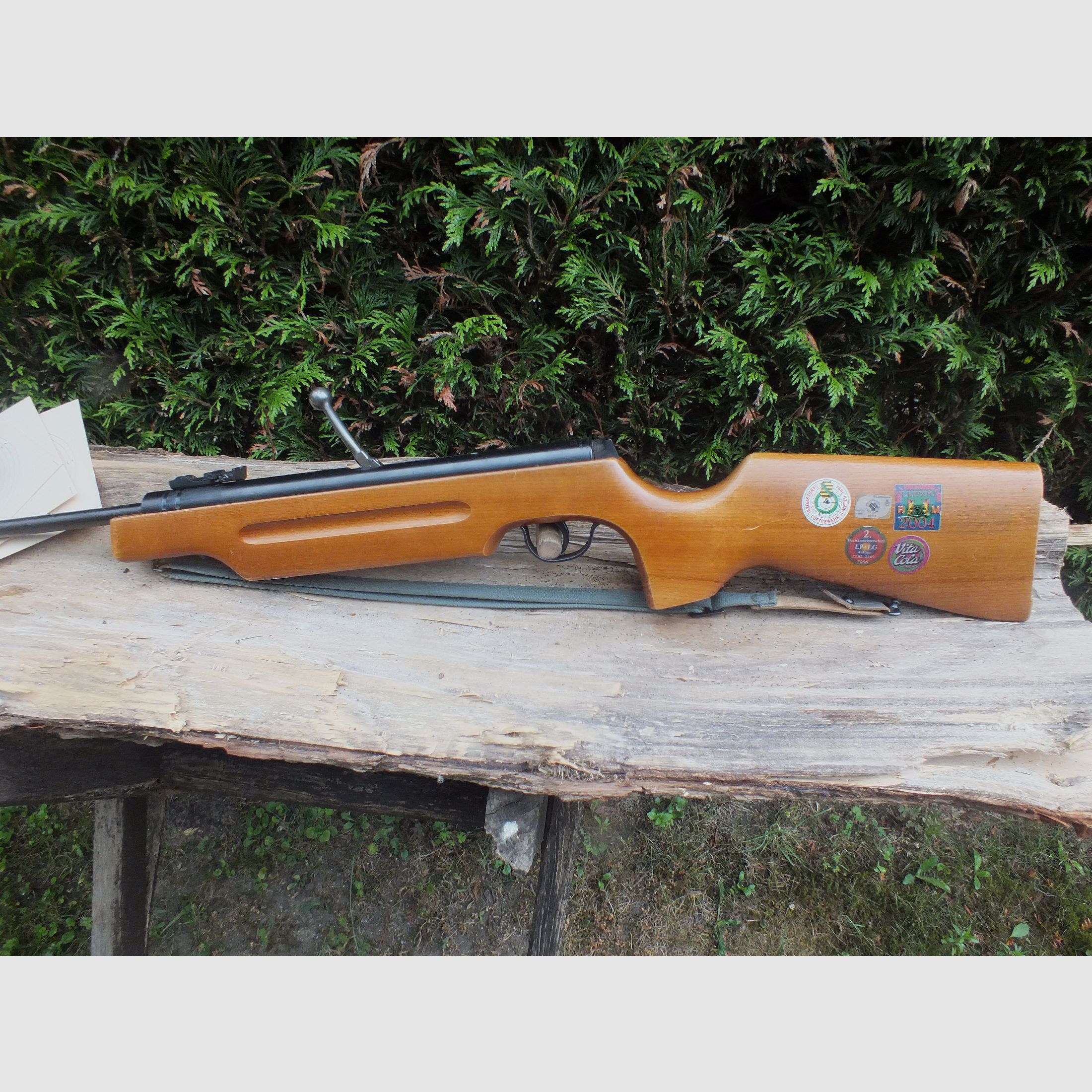 Suhler Luftdruckgewehr Haenel 312-4.1 DDR 