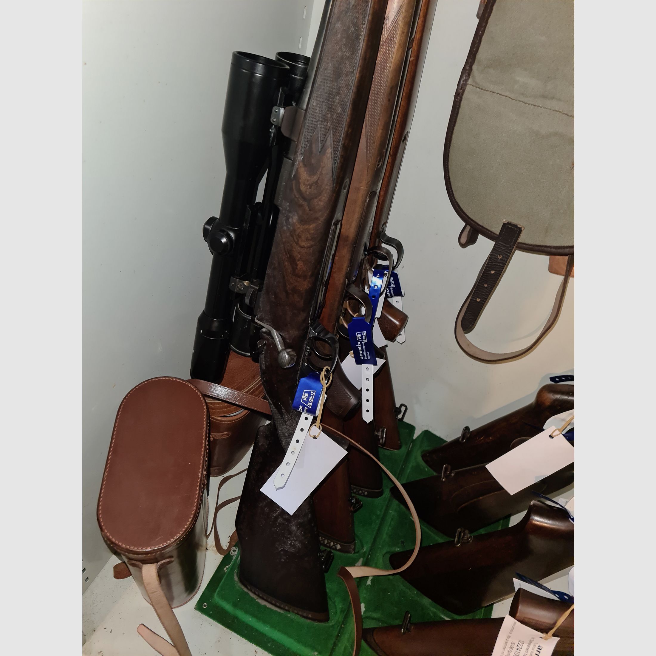 12x langwaffe 4x Kurzwaffe Pistole Walther Mauser Fortuna uvvvm.