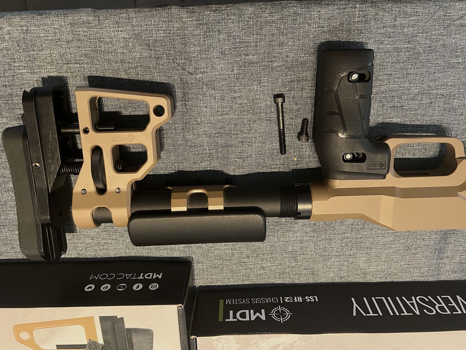 MDT stock system for Tikka T1X complete - as good as new!