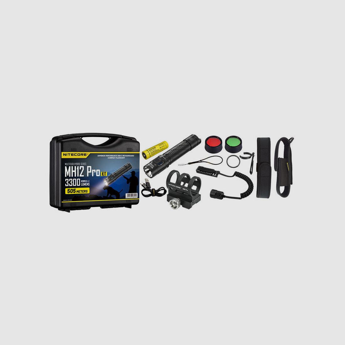 Linterna Multitask Hybrid 12 Pro - 3300 Lúmenes, imagen 8 de 11