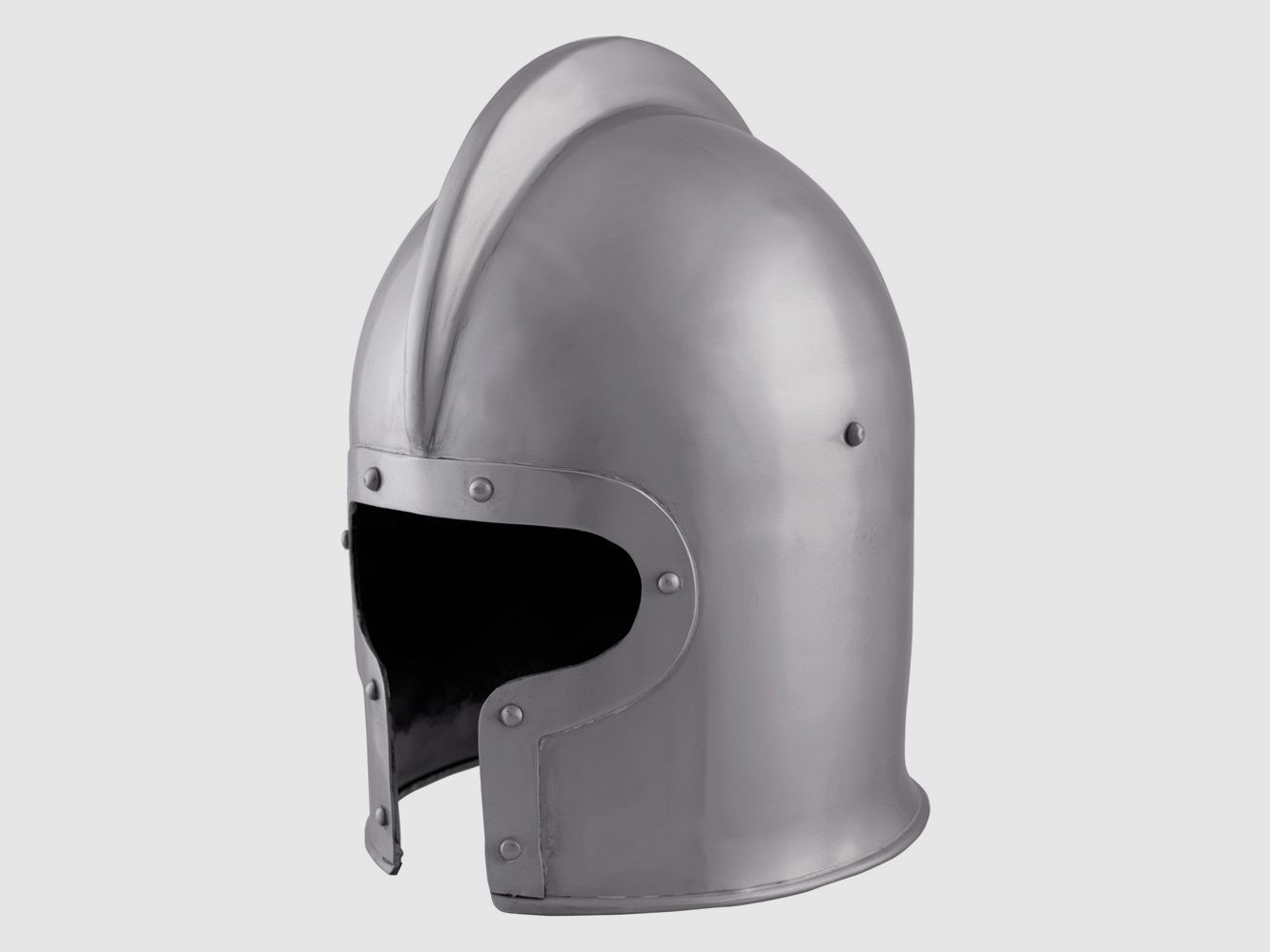 Barbuta Helm mit Lederinlay