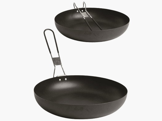 MIL-TEC Camping Pfanne mit Klappstiel