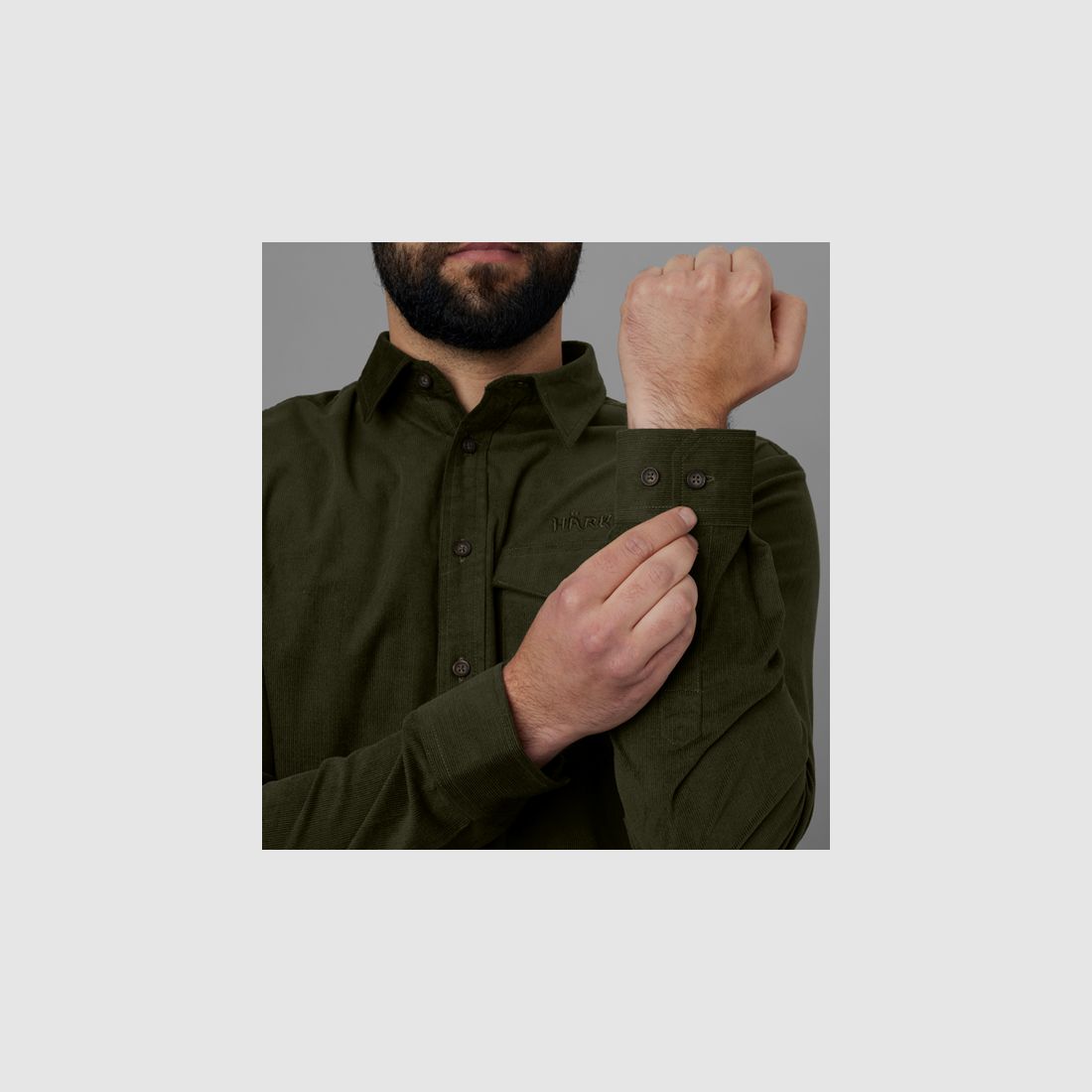 Kaldfjord Velours Shirt HÄRKILA, afbeelding 2 van 4