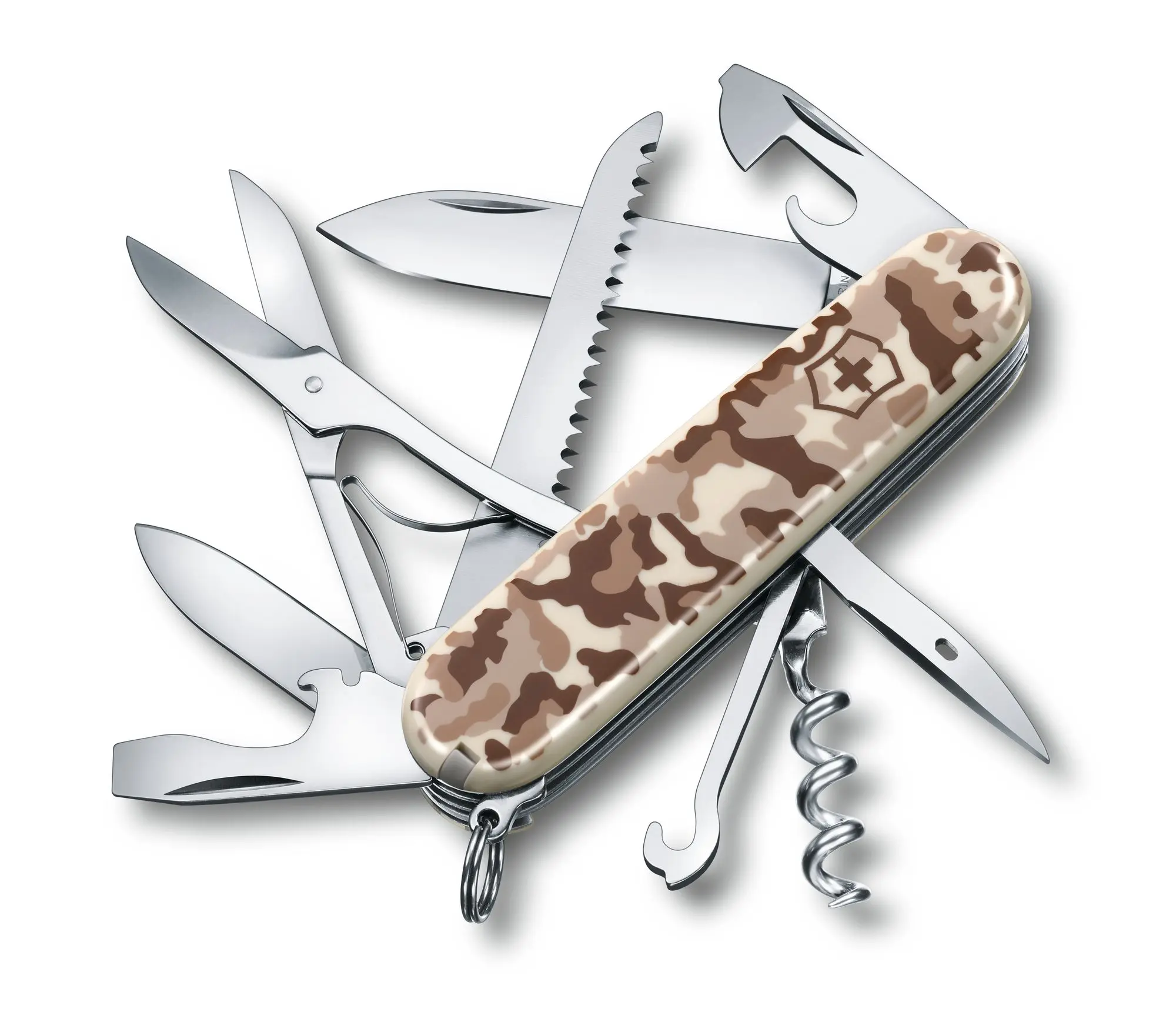 Victorinox Huntsman bruine camouflage, afbeelding 1 van 2