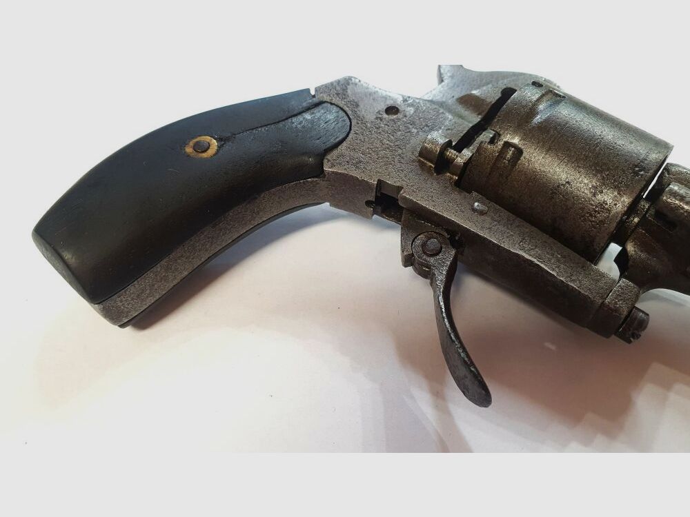 Unbekannt Unbekannter Stiftfeuerrevolver ähnlich Lefaucheux - 7mmLefaucheux