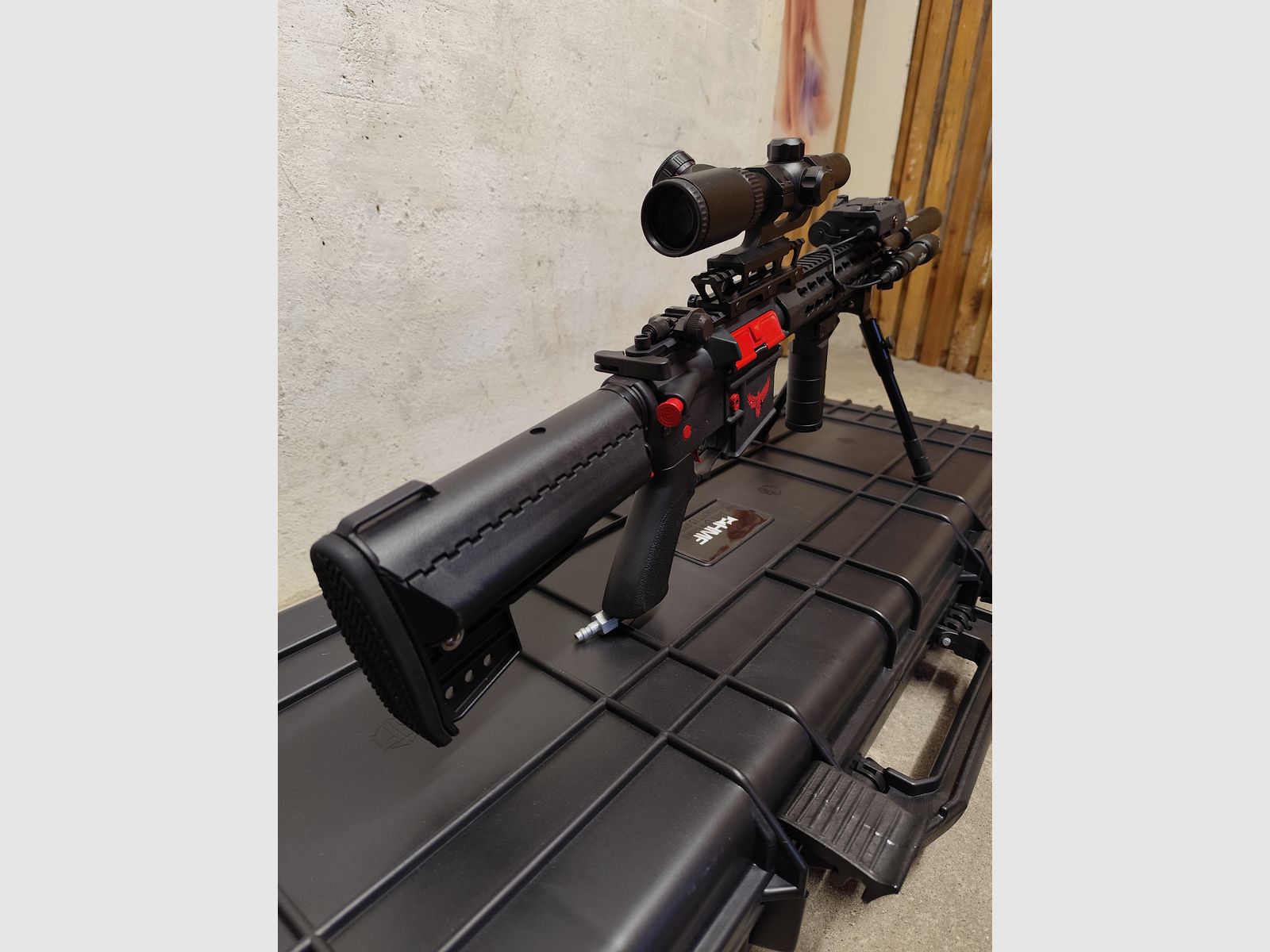 Airsoft M4 Umbau auf HPA & DMR