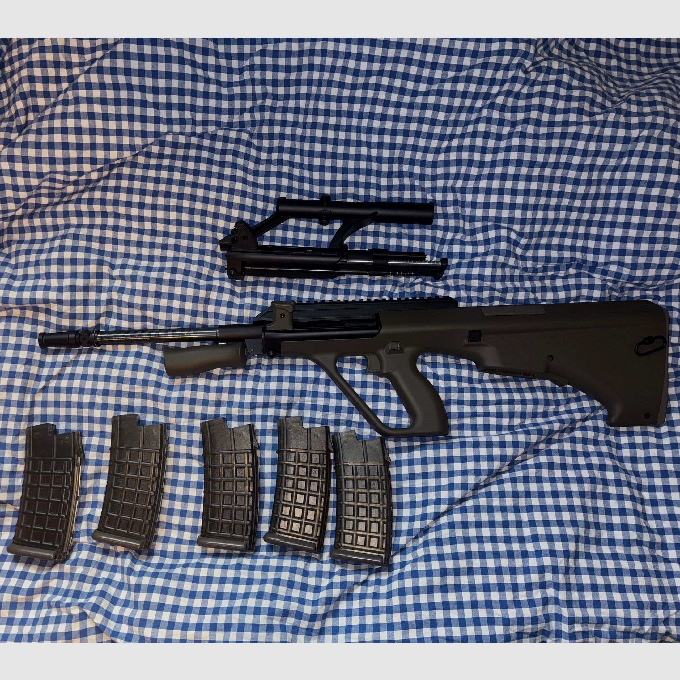 Novritsch SSR77A1 SAEG+SSR77A2 parte superiore+5 caricatori