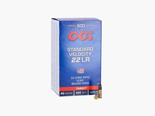 CCI Standard .22 lfB LRN 500 stuks