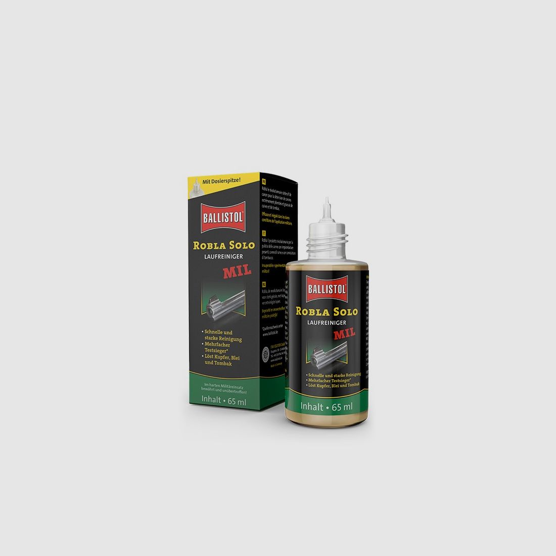 Ballistol Robla Solo MIL 65ml Reinigungszubehör für Waffen