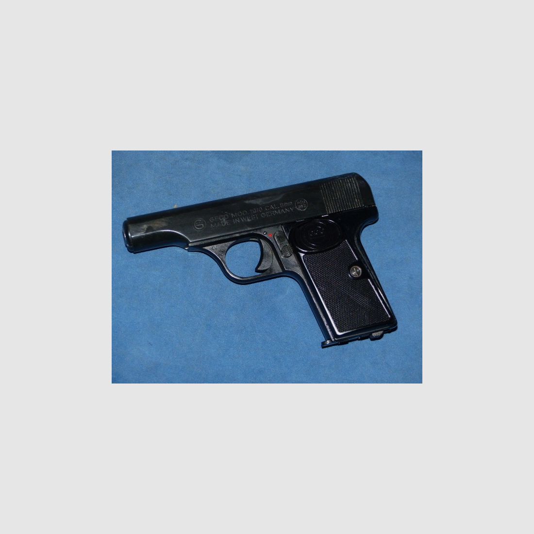 Geco Mod. 1910 cal. 8mm TOP en OVP PTB 352