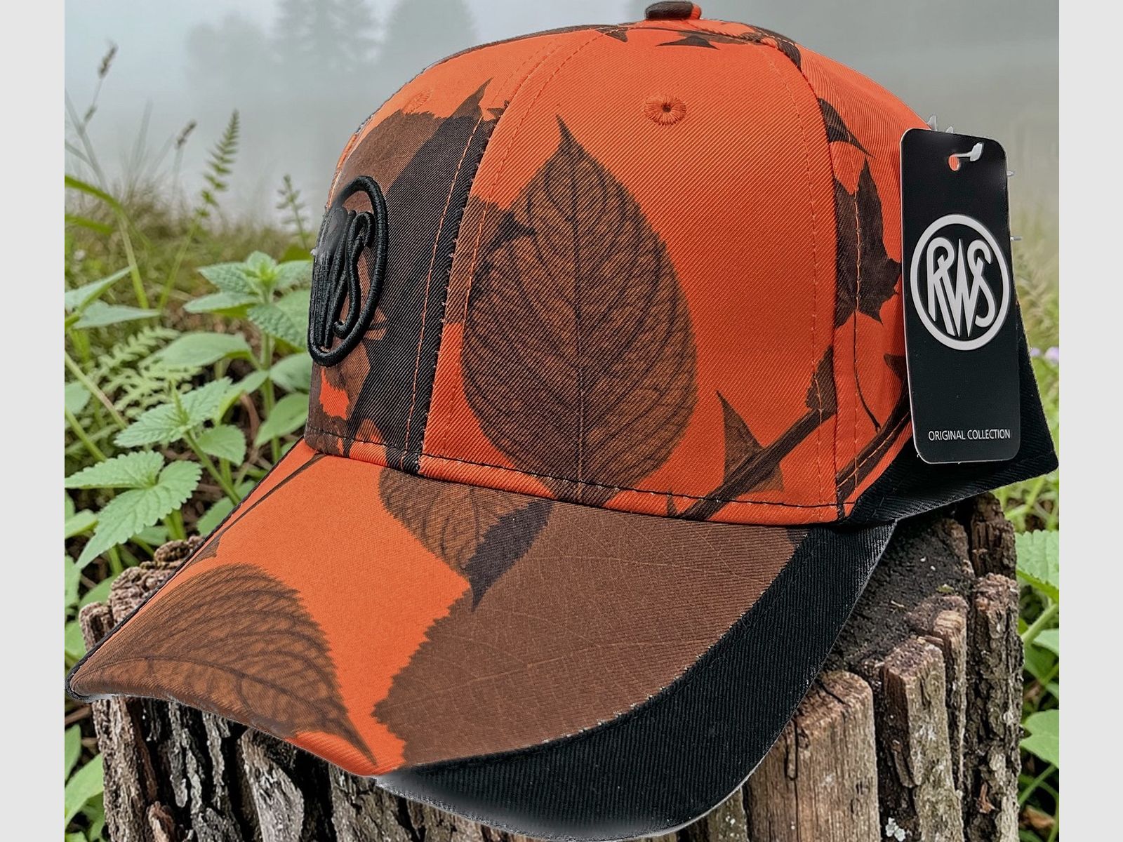 RWS CAP arancione mimetico / nero