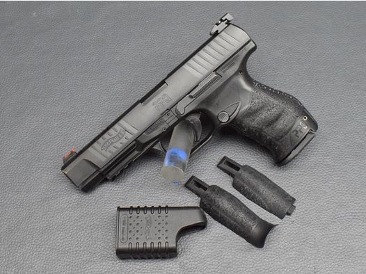 Walther PPQ M2 Sport, 5"Lauf, Kal. 9mm Luger, LPA Micrometervisierung, sehr gut