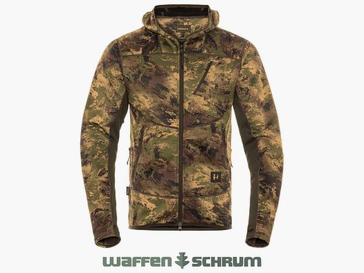 Härkila Fleece Hoodie Deer Stalker Camo Axis MSP Forest Green