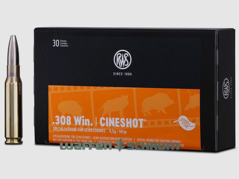RWS Cineshot 9,5g - 147gr .308Win confezione da 30.