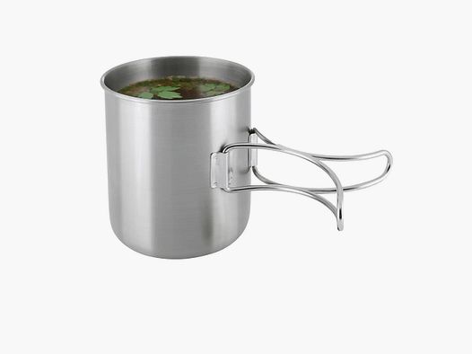 Tatonka Mug in Acciaio Inossidabile Mug con Manico 600