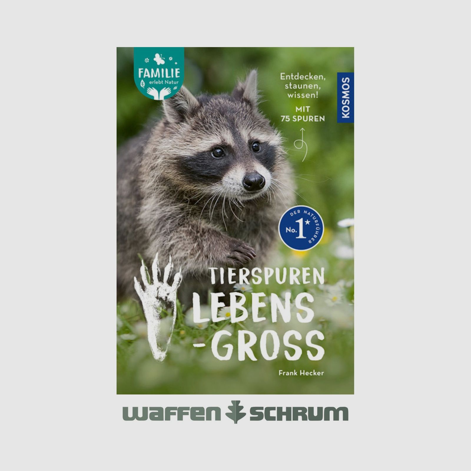 Kosmos Buch Tierspuren-lebensgoß Frank Hecker
