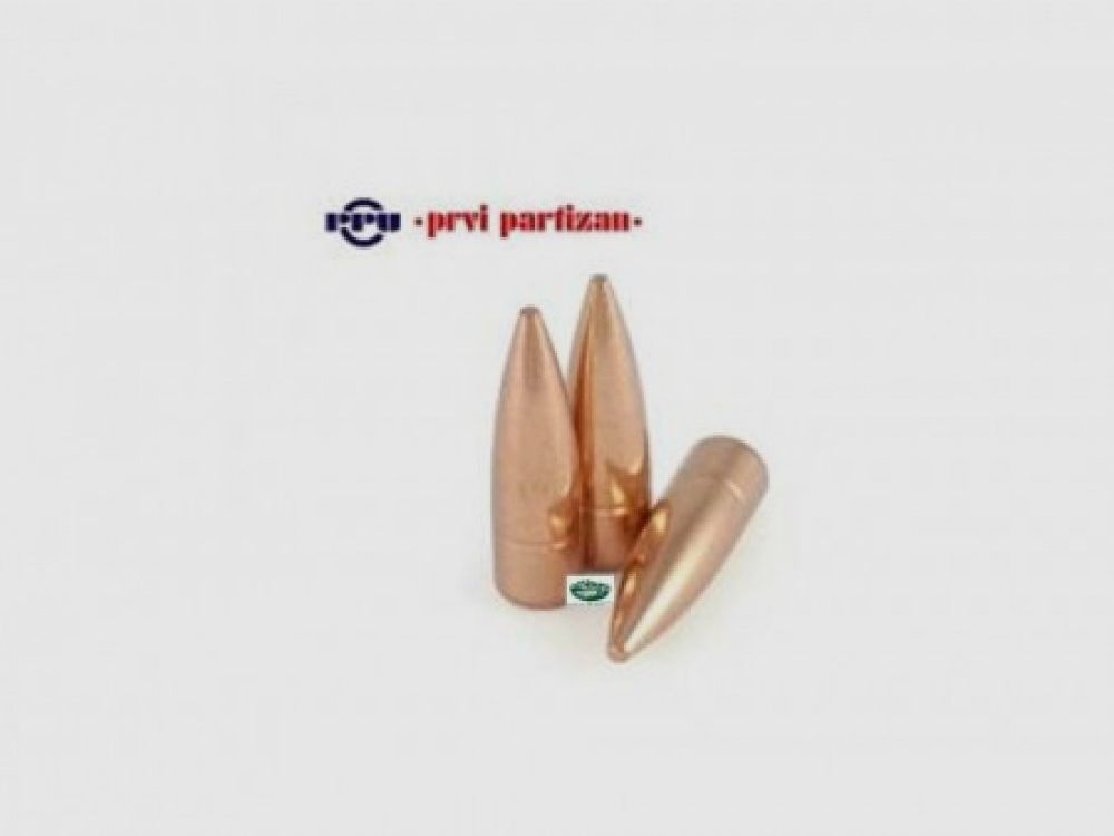 PPU PRVI PARTIZAN Geschosse Kal.6.5mm (264) FMJ BT 139gr. 100St. B083