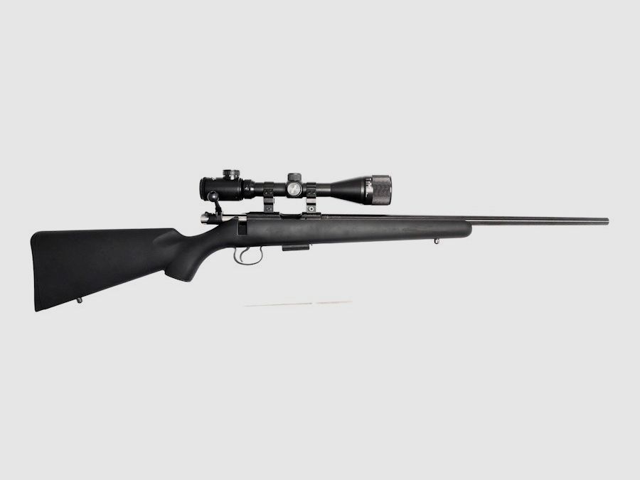 Repetierbüchse CZ 455 Kaliber .17 HMR Kategorie C , gebraucht  Synthetikschaft, Zustand ausgezeichnet, inklusive 1x 5-Schuss Magazin 
