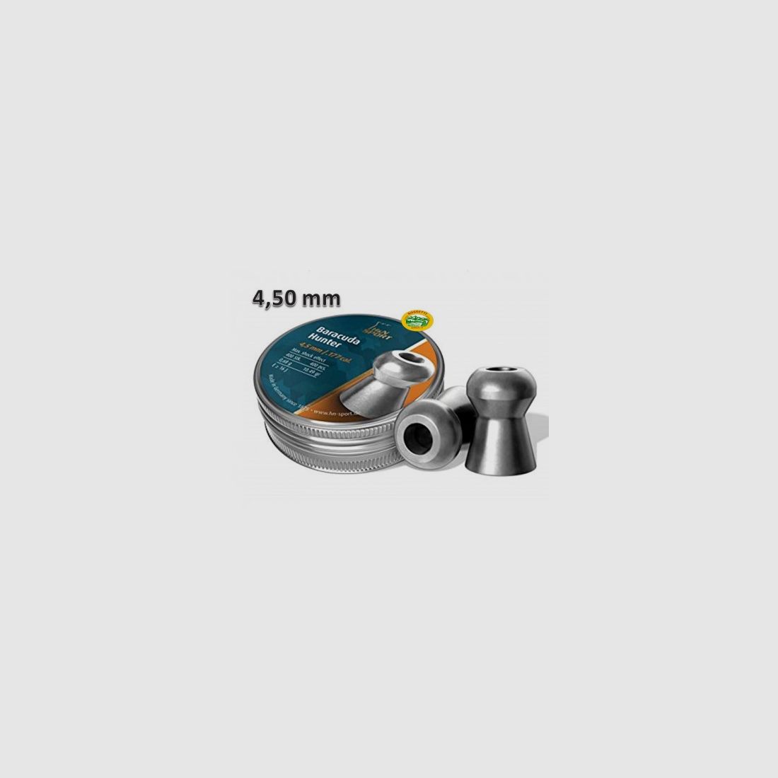 H&N SPORT Bullets BARACUDA HUNTER cal. 4.50mm 0.68gr