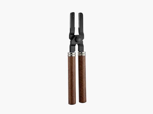 Pince à manche en bois pour moule acier