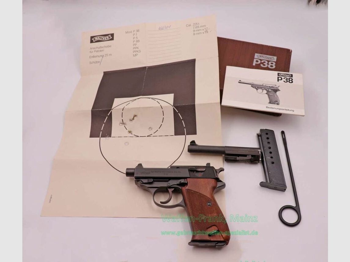 Walther - Ulm P38 ''Edition-Stahl''-Set