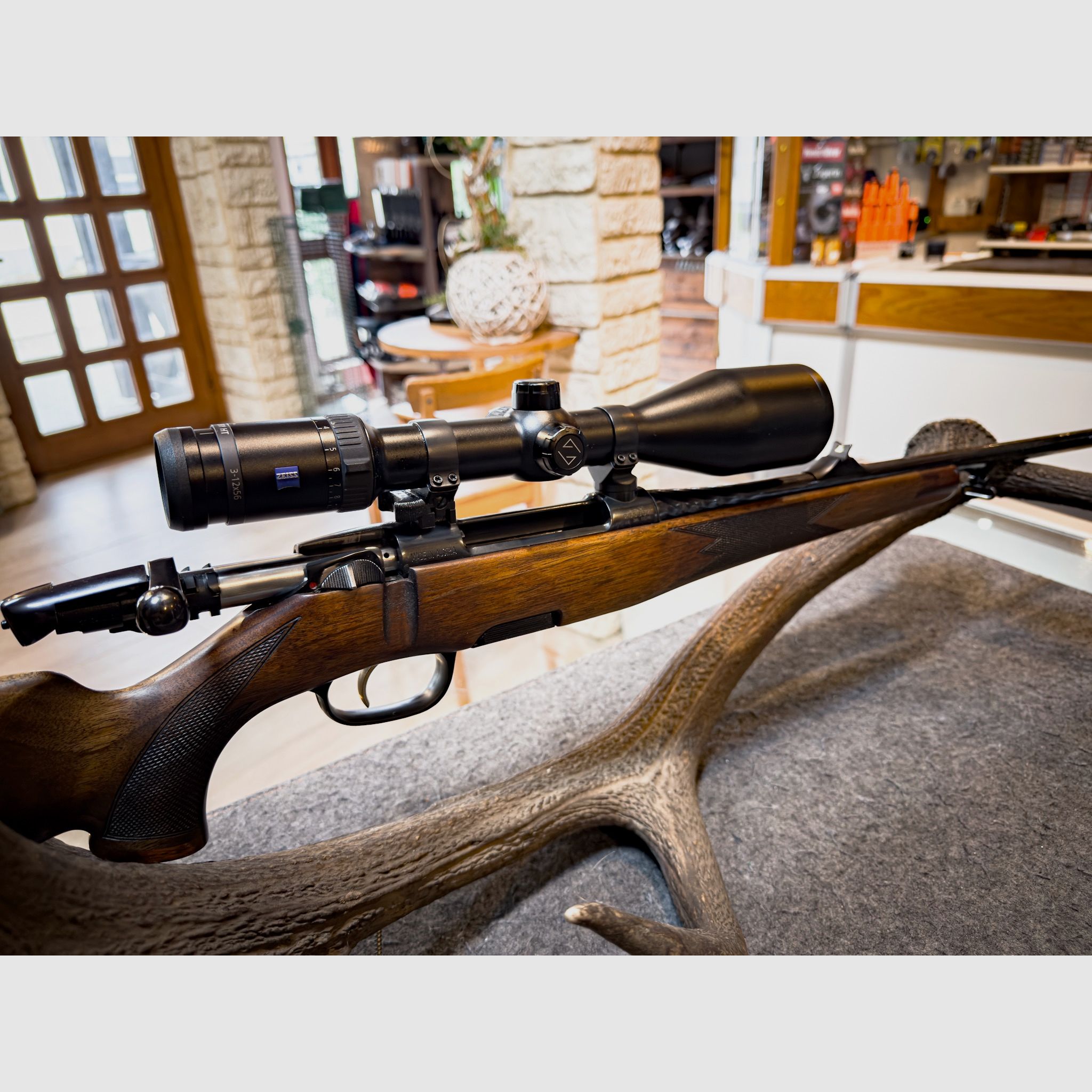 Steyr Mannlicher M 9,3x62 mit Zeiss HT 3-12X56