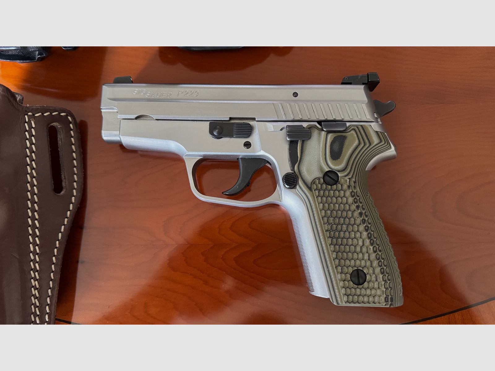 Sig P229 Acero + Funda + Munición / Paquete Todo Incluido / Hecho en Alemania