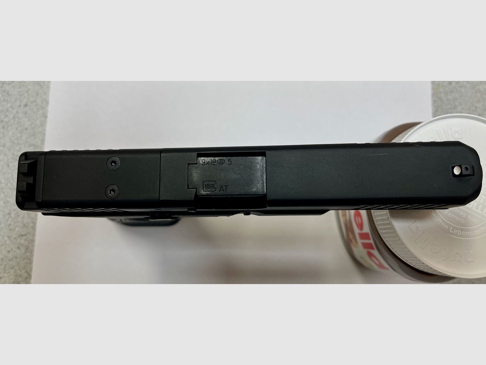 Glock 17 Gen5 MOS (with adapter plates) GBB CO2 Airsoft 6mm, UMAREX, model 2.6551, <1.0 Joule