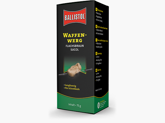 Ballistol Waffenwerg Sucol; 75g braun