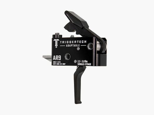 TRIGGERTECH Adaptable AR-9 Single Stage Black Flat