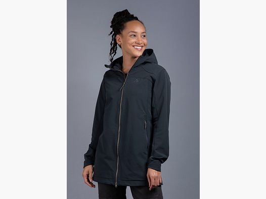 TATONKA Cesi Womens Hooded Coat Dark Blue - 36