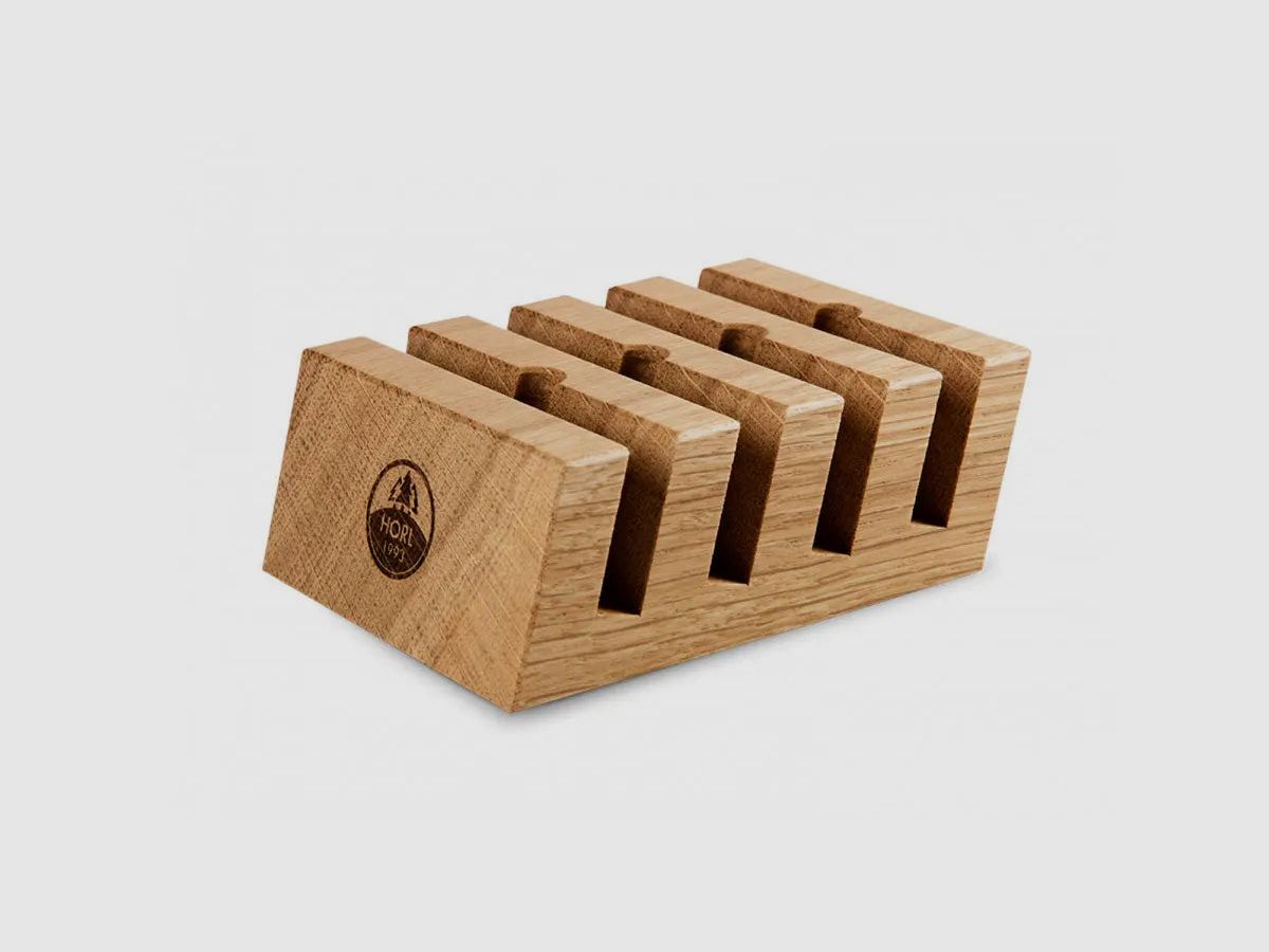 HORL Schleifscheiben Station (STASCHE-P), Eiche Massivholz