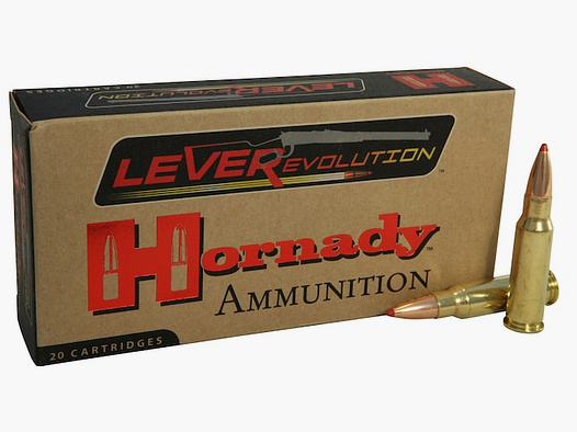 Hornady Leverevolution .338 Marlin 200GR FTX 20 Patronen