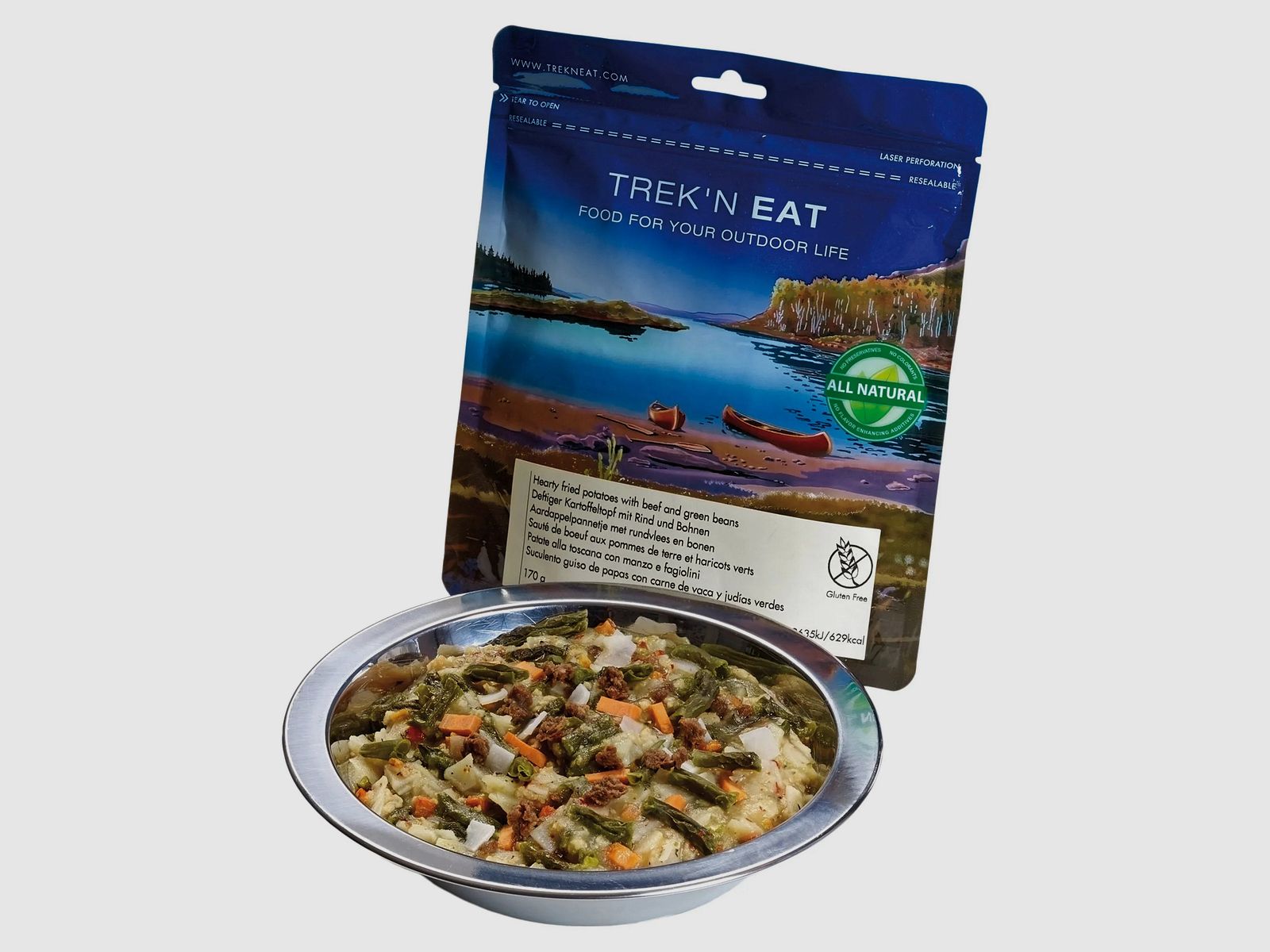 Trek’n Eat Deftiger Kartoffeleintopf mit Rind und Bohnen
