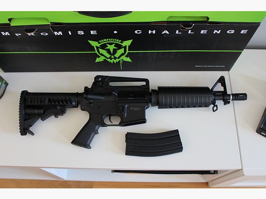 APS M933 Kompetitor-Series BlowBack AEG 6mm BB schwarz