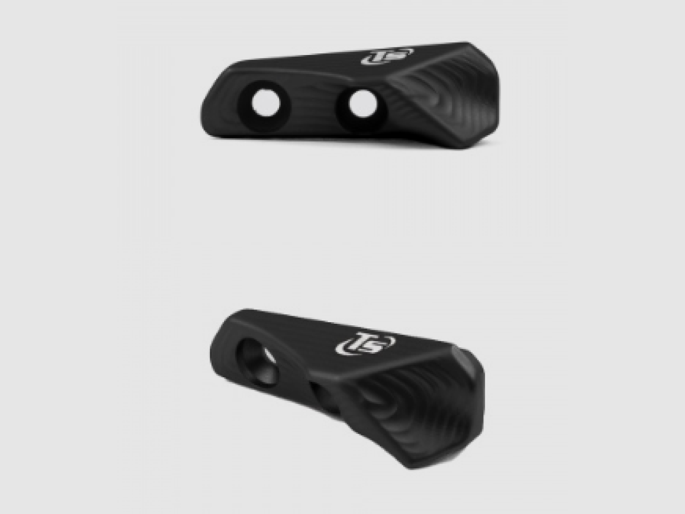 Toni System 3D poggiapollice, lato sinistro, tiratore destro per CZ 75 Tactical Sport Black