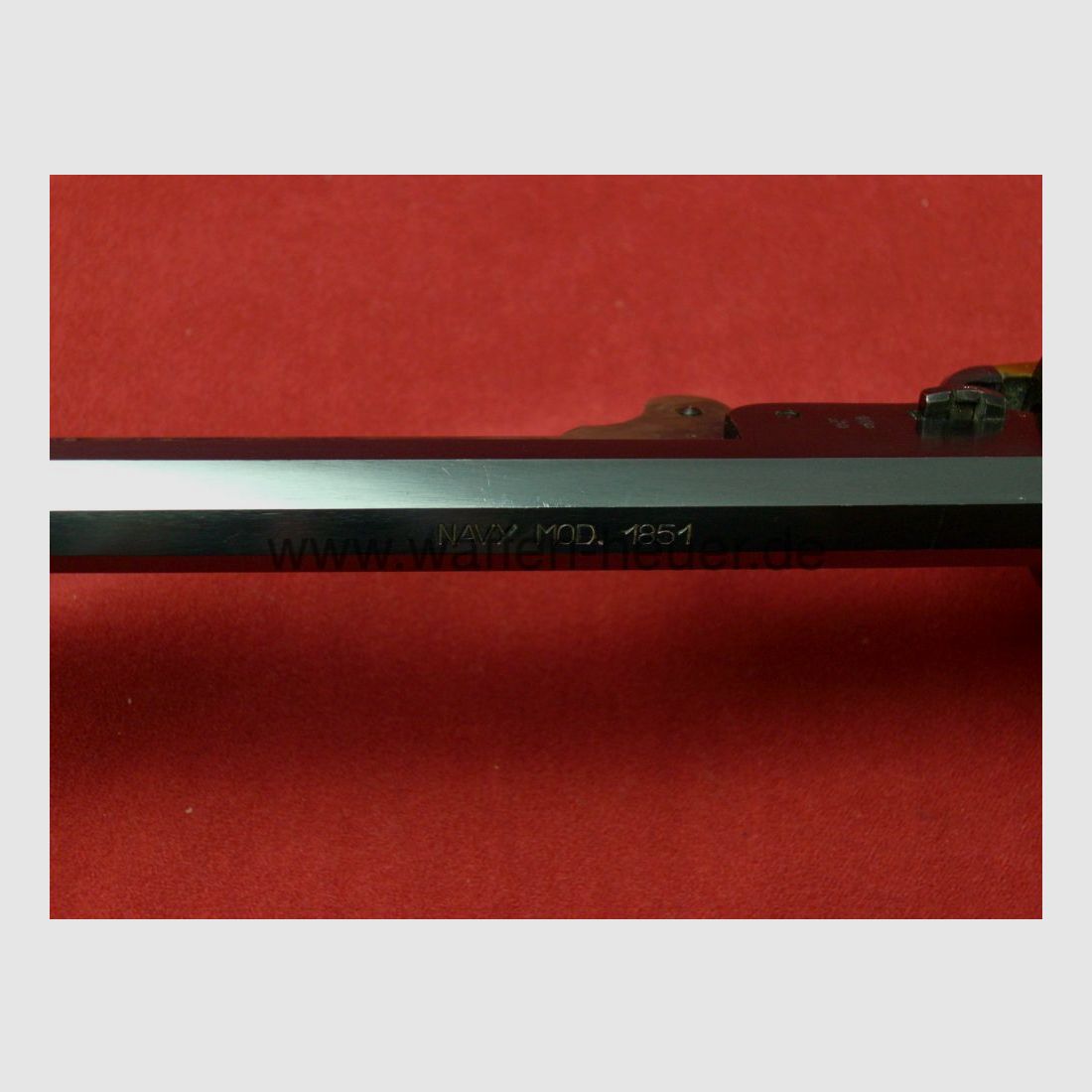 Hege Uberti Navy Mod. 1851 incl. Anschlag Schaft
