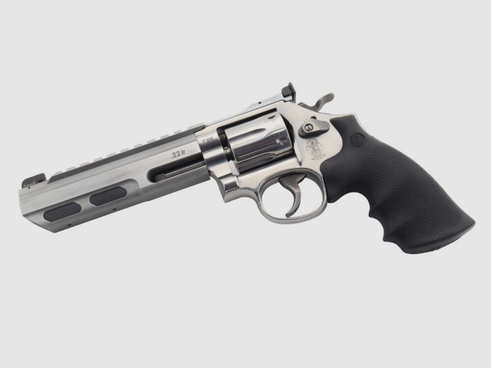 Smith & Wesson 617 Universal Champion S&W .22 Caliber Revolver KK, image 3 of 9
