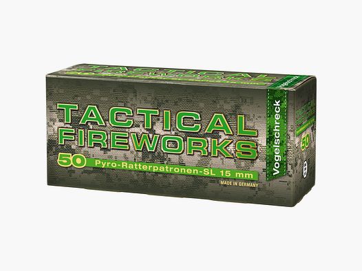 Tactical PYRO-Ratterpatronen - Cracklings 15mm (a 50 sztuk)