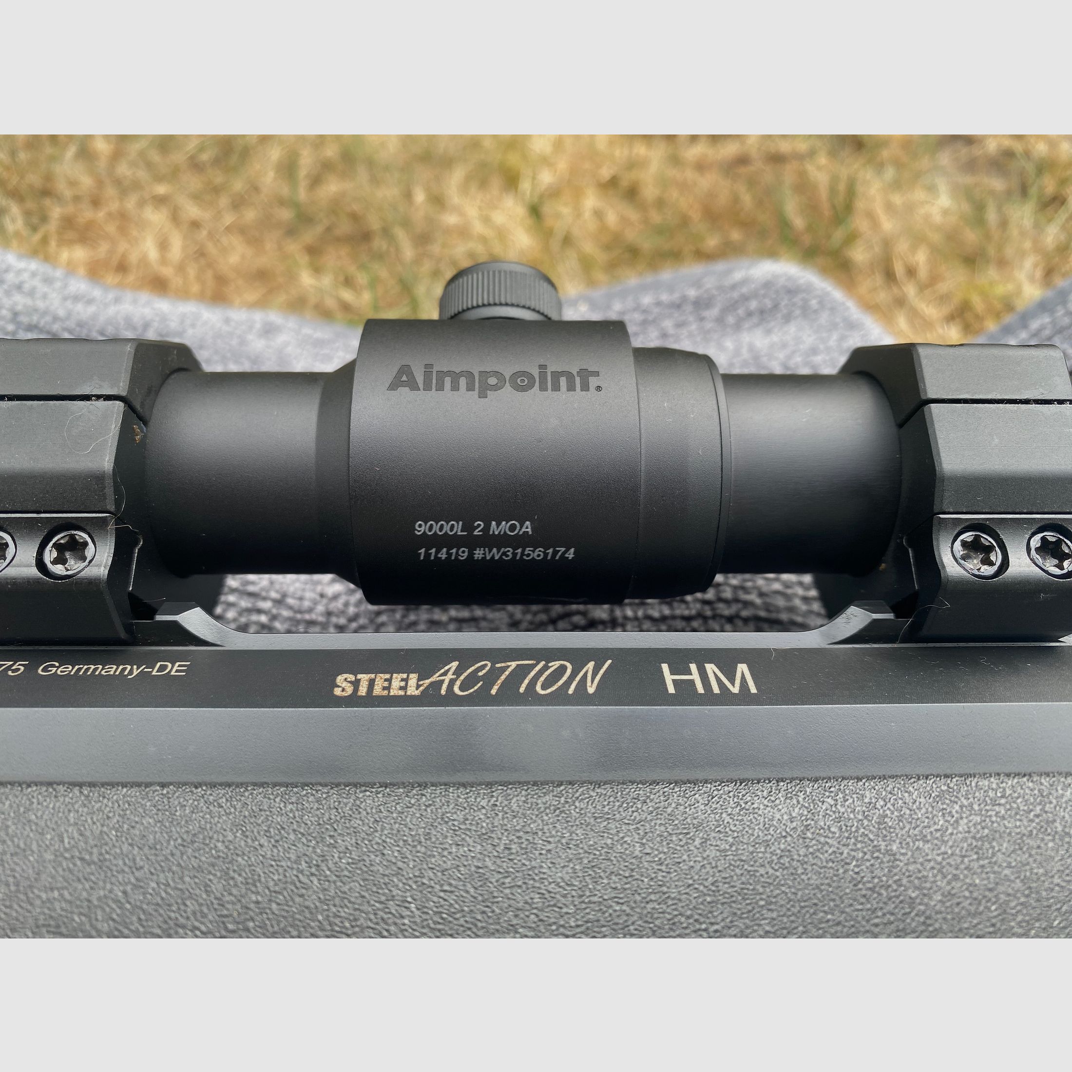 Steel Action HM 9,3x62, Aimpoint 9000l