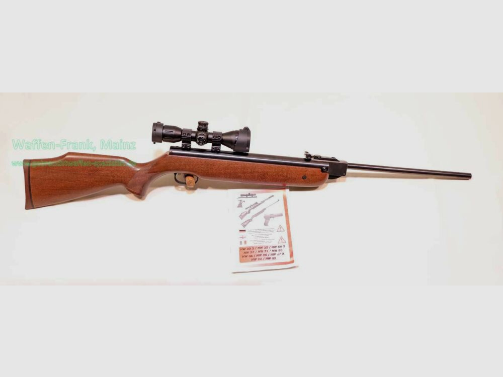 Weihrauch - Mellrichstadt HW 80K met richtkijker 4x32 4,5mm / .177