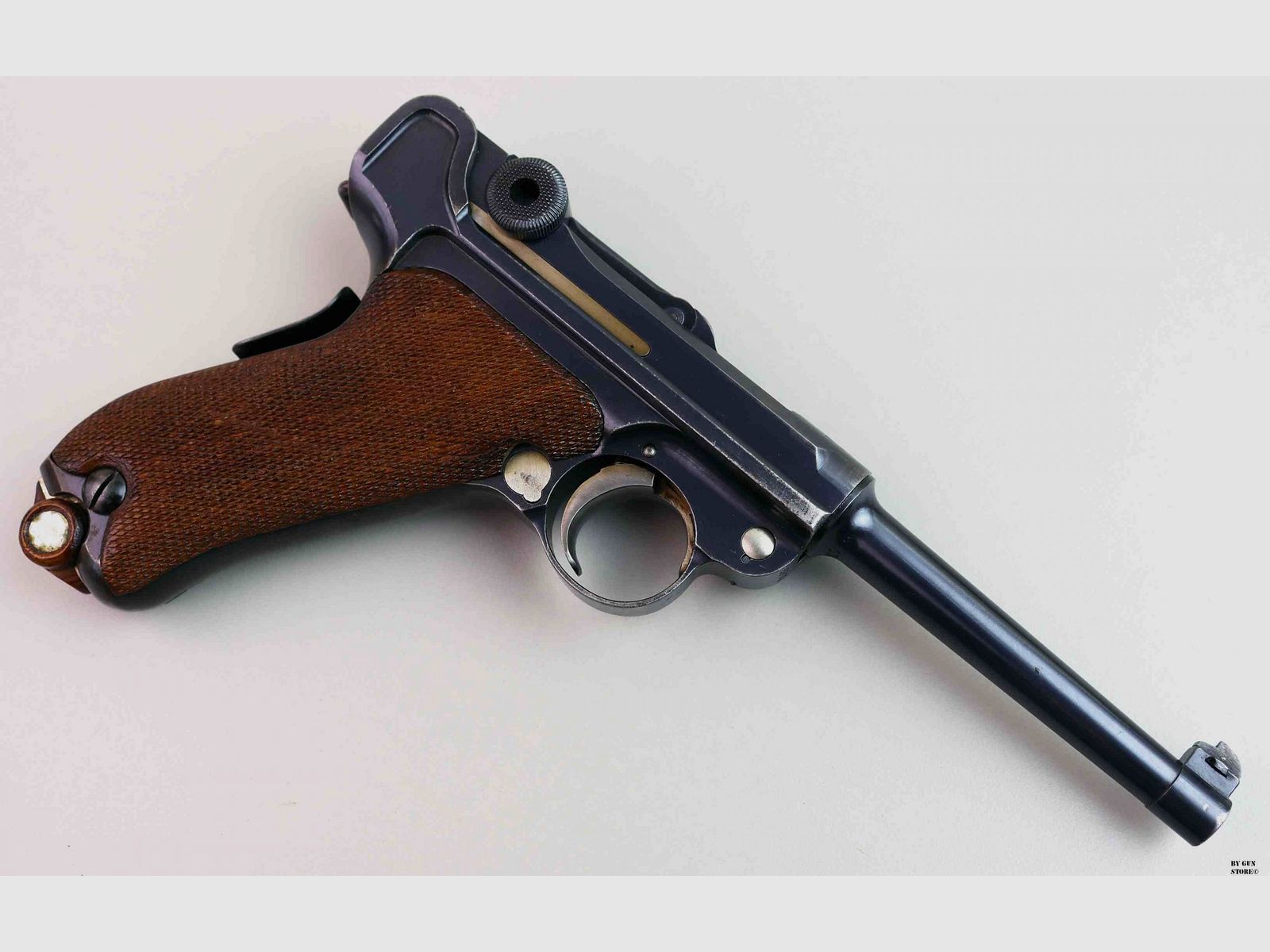 Pistole Luger DWM mod. 1900/06 Militär Kreuz in der Sonne Kal. 7,65 Parabellum Seriennr. 6806, Bild 4 von 14
